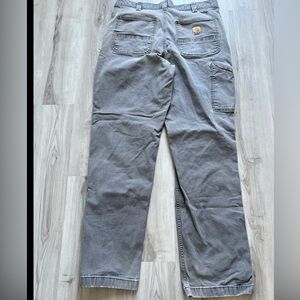 Grey relaxed fit Carhartts